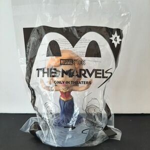 Tha Marvels Princess Carol 2023 Mcdonald's Collection Toy #4 Marvel Studios